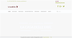 Desktop Screenshot of lacasadellefate.it